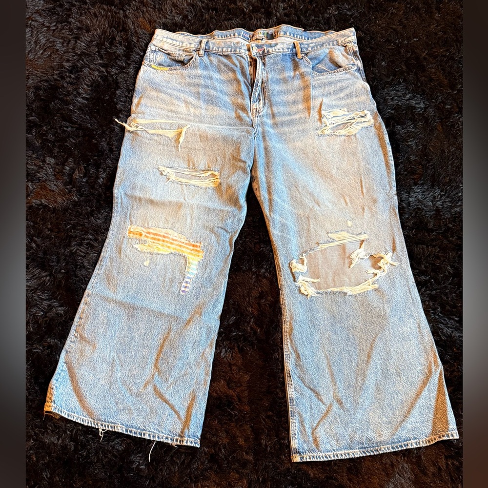 Limited edition American eagle pride jeans